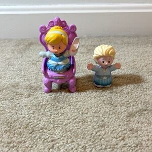 Little People Cinderella & Elsa